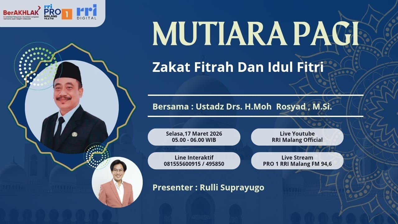 MUTIARA PAGI - Zakat Fitrah dan Idul Fitri