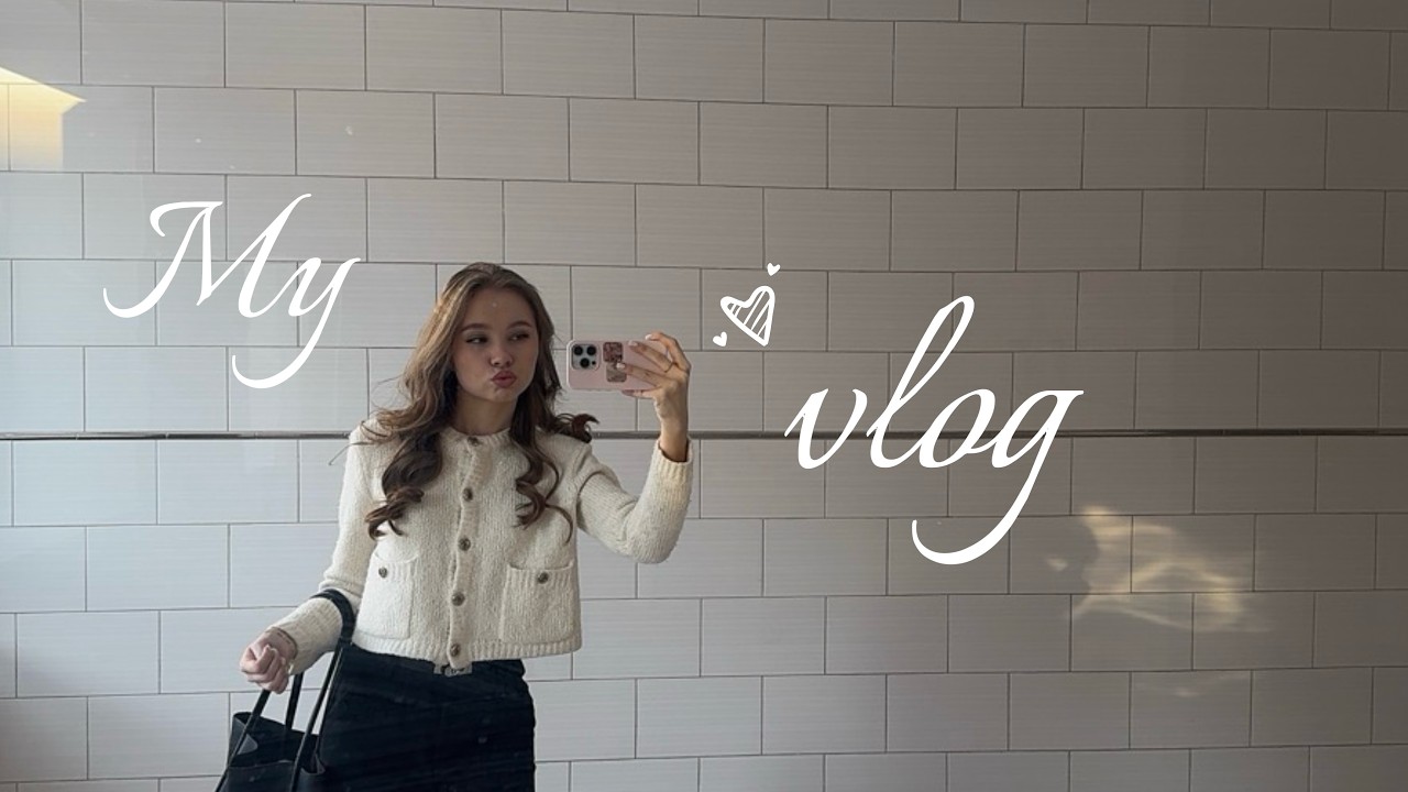 My vlog// Жизнь студентки вне учёбы....