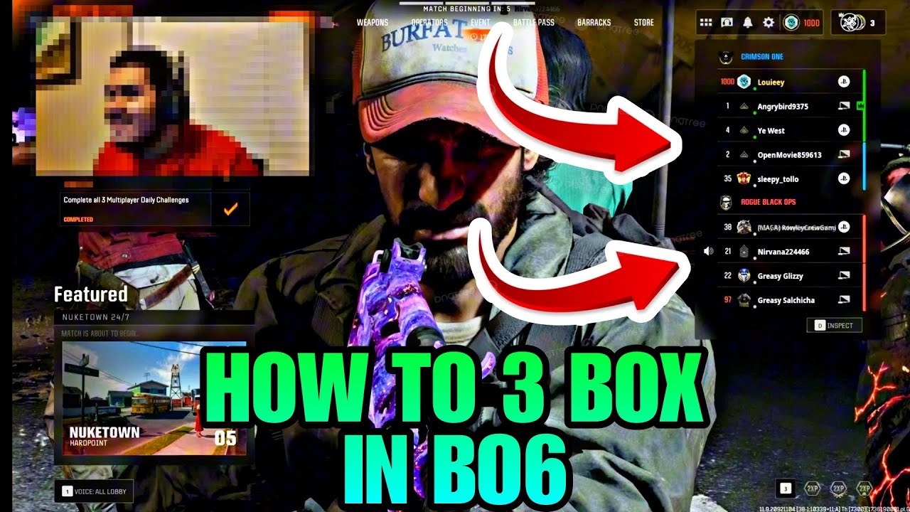 HOW TO 3 BOX IN BO6 (2 BOX AFTER PATCH)