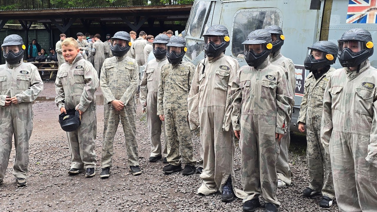 Delta Force Kids Paintball - Glasgow
