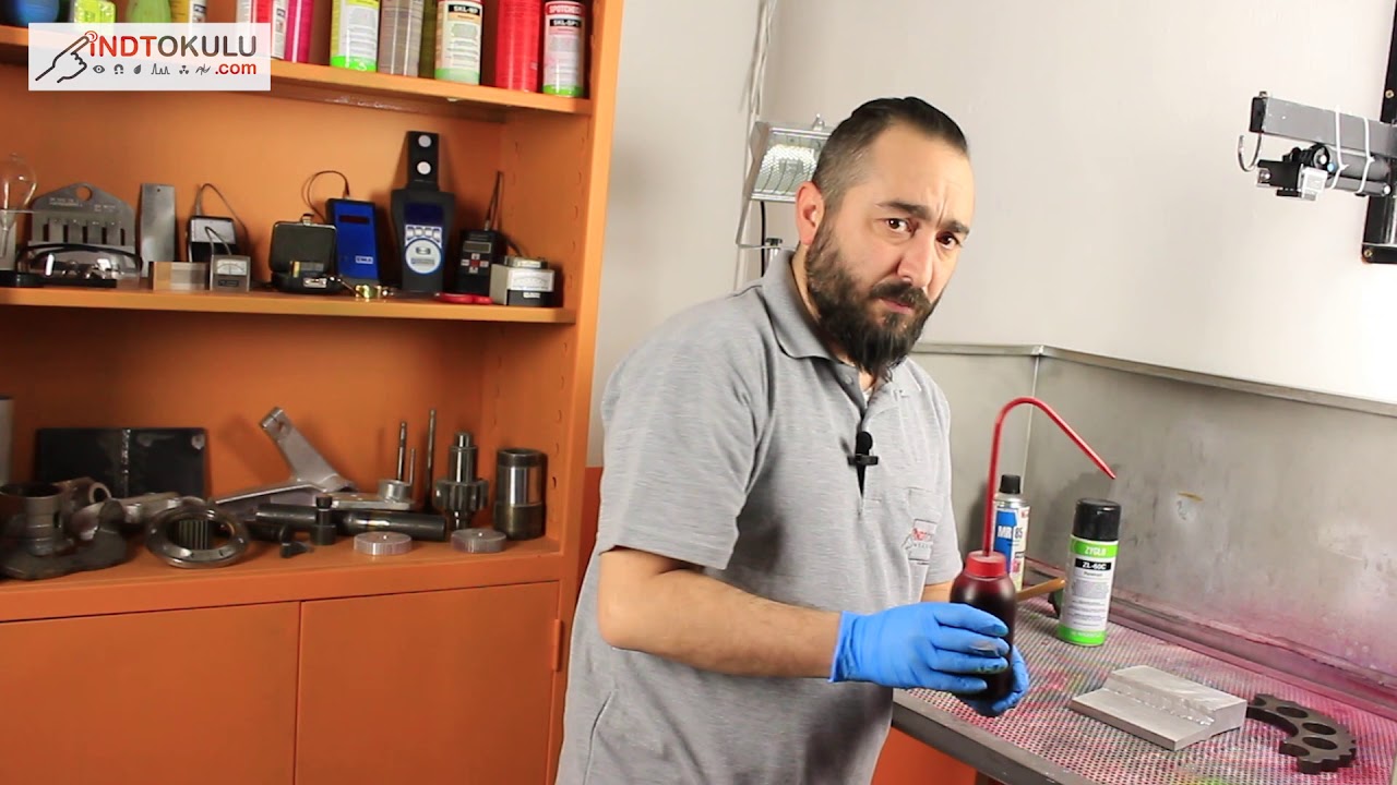 Penetrant Uygulama Metodları - Fırça, Püskürtme ve Dökme (NDT)