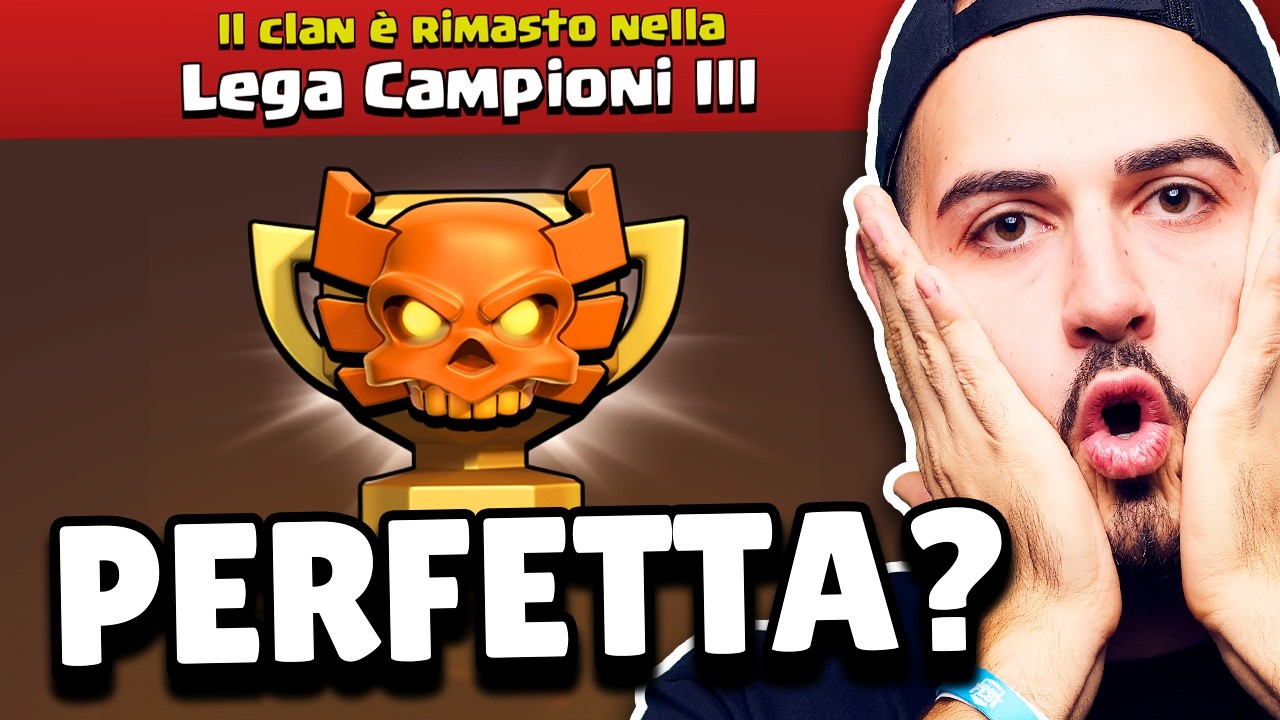il DEMONE di TERNI... CWL PERFETTA su CLASH OF CLANS?