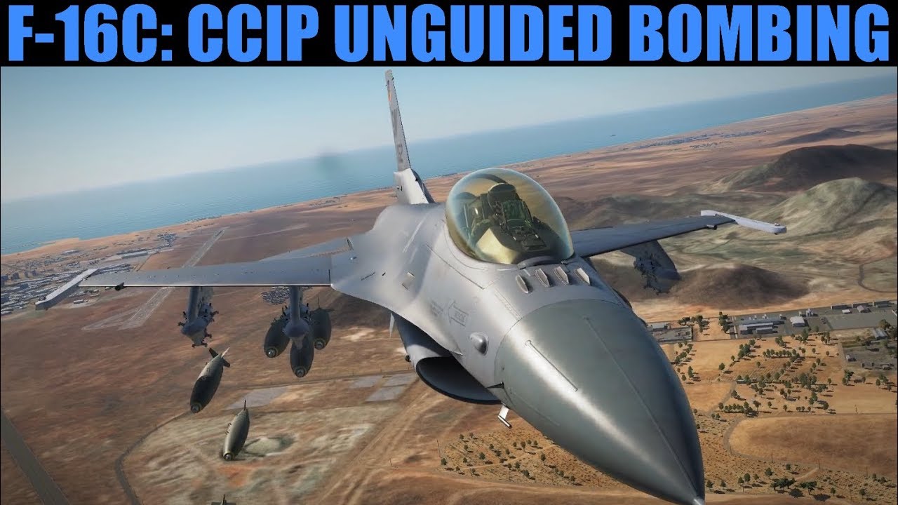 F-16C Viper: Учебное пособие по неуправляемым бомбовым ударам CCIP и P/DES (одиночные и круговые)...