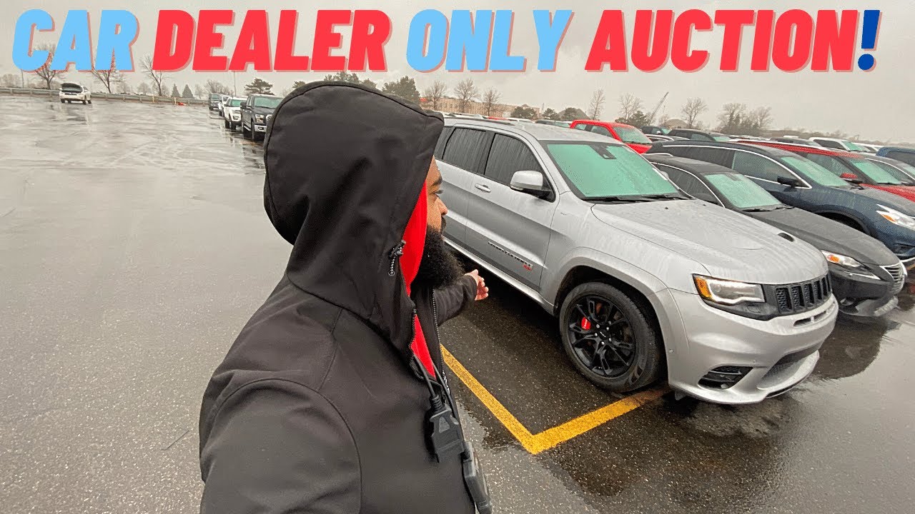 MANHEIM CAR DEALER ONLY AUTO AUCTION WALK AROUND & TEST DRIVE OF USED CARS (jeep srt goes on track)*