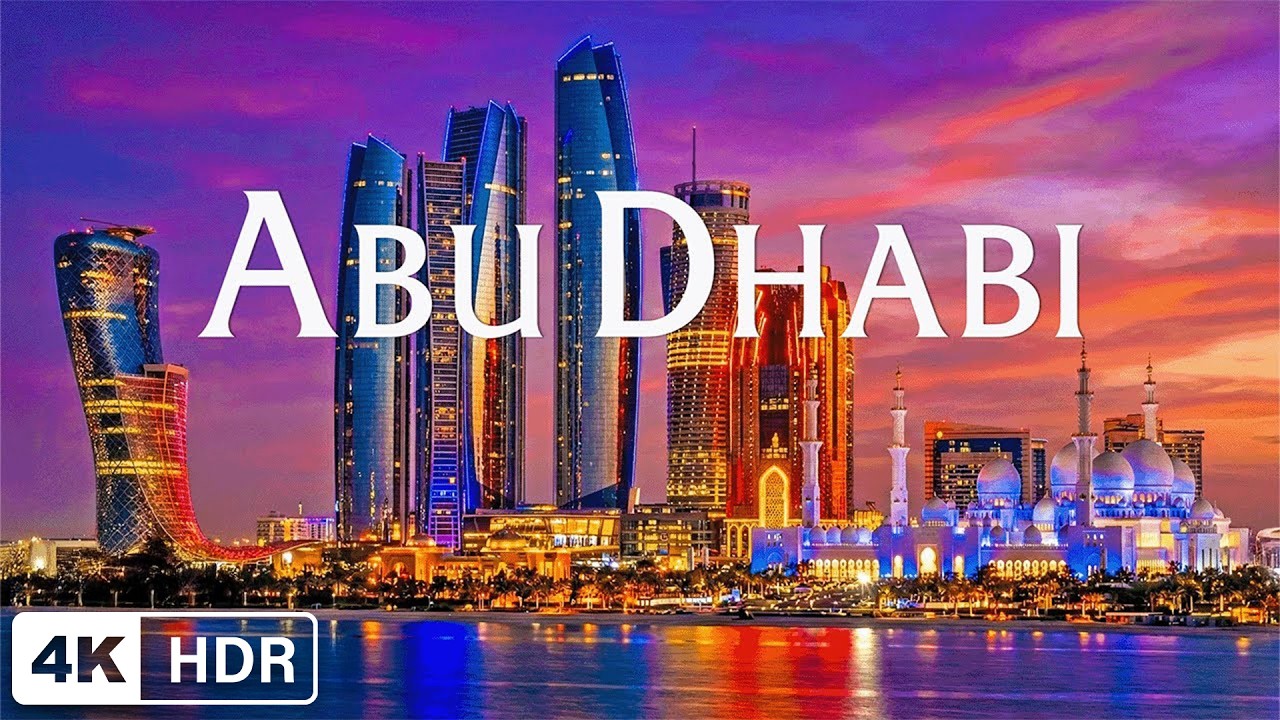 ABU DHABI 4K Ultimate Luxury City – Sheikh Zayed Grand Mosque & Futuristic Skyline