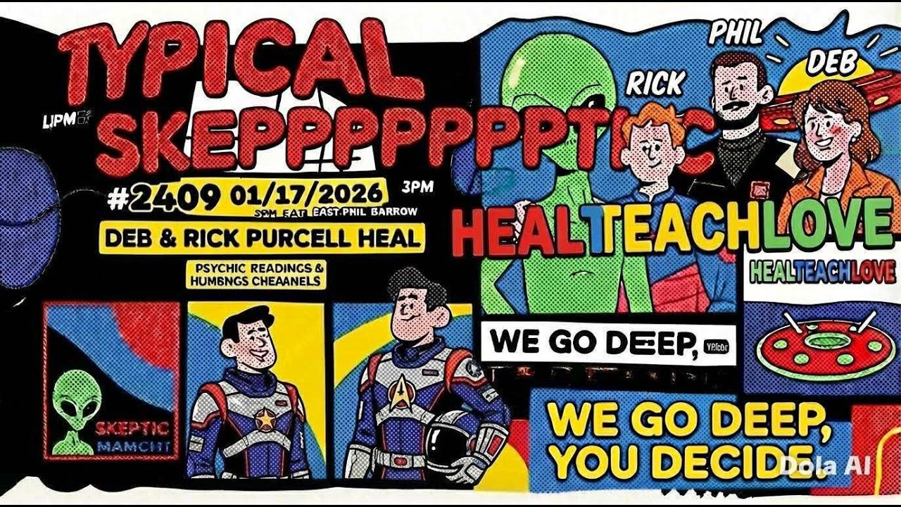Typical Skeptic Podcast - Phil Barrow & Rick & Deb Purcell: Healing Event With Robert Kalil