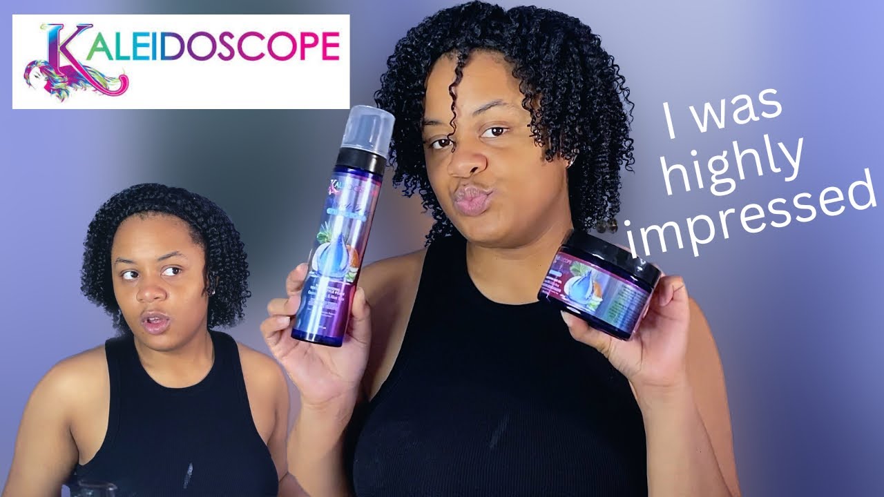 Обзор коллекции Kaleidoscope Miracle Drop + демонстрация | Отращиваю свои натуральные волосы