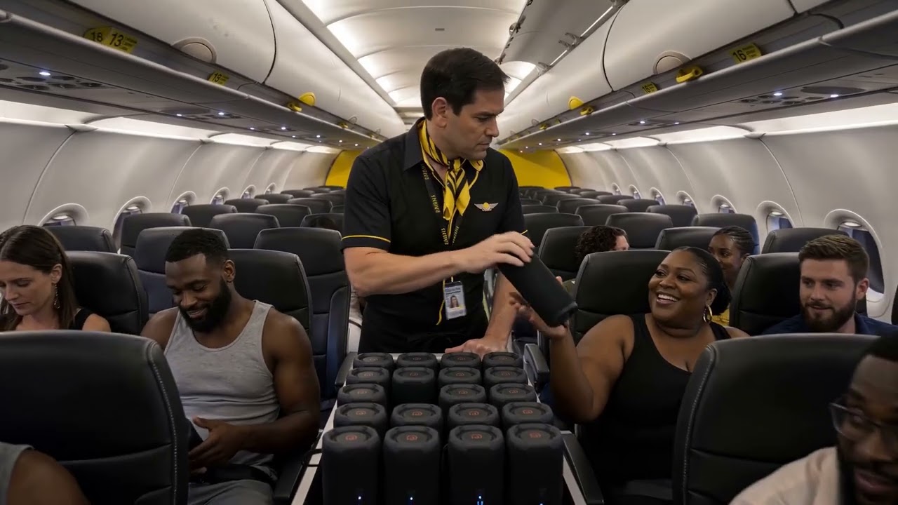 Marco Rubio finding out he has to run Spirit Airlines now too