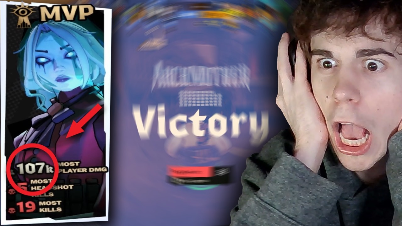 HARD CARRYING MY TEAM WITH 100K DAMAGE (Deadlock Vindicta Gameplay)