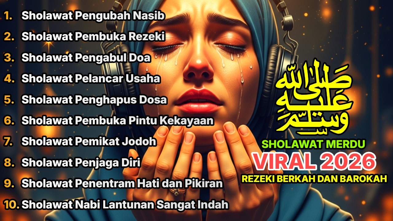Menangis Haru! Rezeki Mengalir Deras Dari Segala Arah Setelah Membaca sholawat pembuka rezeki