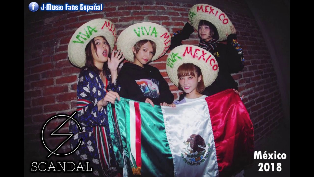 [SubEspañol] SCANDAL - Koe (MÉXICO 2018.09.14)