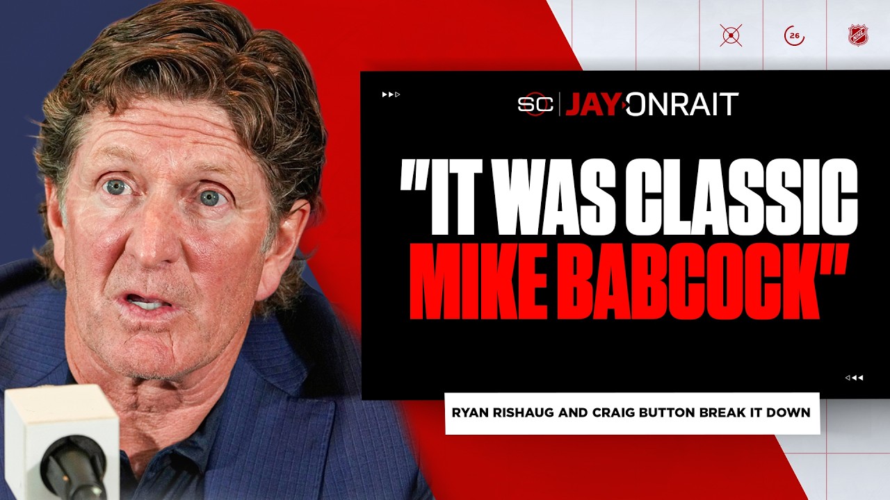 'If you were expecting apology tour, was not the case&rsquo;: Rishaug & Button on Babcock's Oilers&rsquo; intro