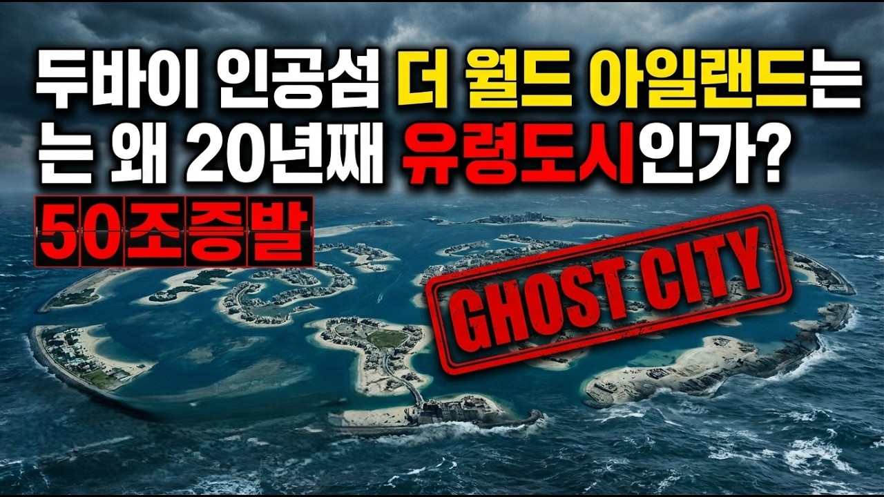 50조증발 세계 부자들이 소유한 두바이 인공섬 더 월드 아일랜드 는 왜 20년째 유령도시인가?