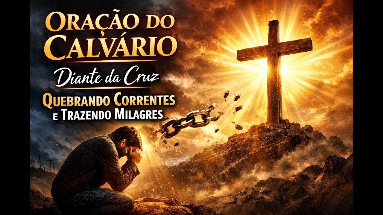 ORAÇÃO DO CALVÁRIO DIANTE DA CRUZ