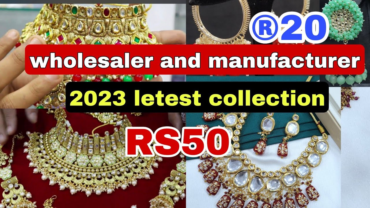 imitation jewellery rs50  se lekar 5000 tak / imitation jewellery wholesale market in ahemdabad