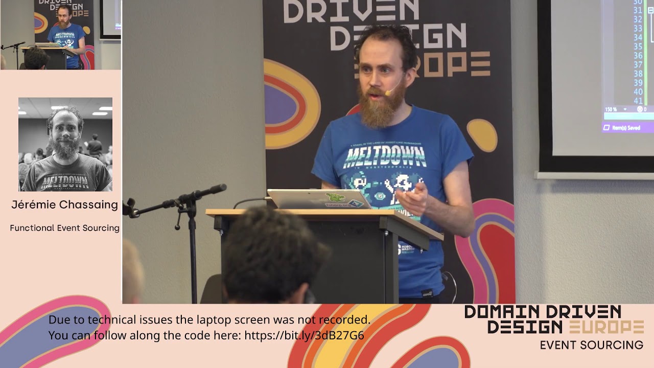 Functional Event Sourcing - Jérémie Chassaing - DDD Europe 2020