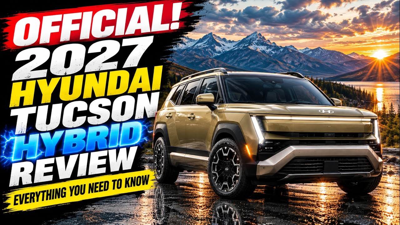 ОФИЦИАЛЬНО! Обзор гибридного Hyundai Tucson 2027 &mdash; всё, что нужно знать!