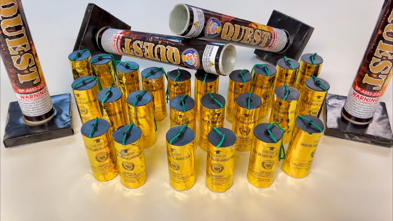 QUEST CANISTER SHELLS by Brothers Pyrotechnics