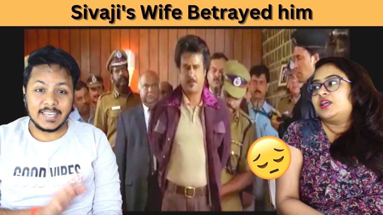 Sivaji's wife betrayed him | Powerful Scene REACTION | Sivaji into trouble Scene | #aninditaabhay