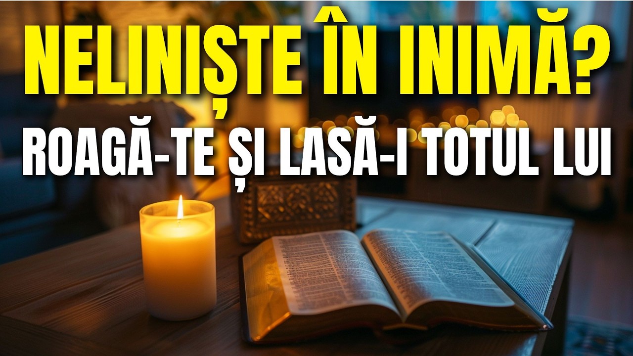Gânduri care nu se opresc? | Rugăciune de dimineață pentru a-ți liniști inima