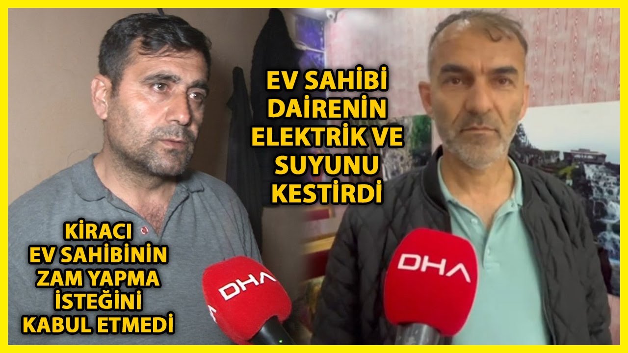 Sultangazi'de Elektrik Su Kestiren, Ev Sahibi Kiracı Anlaşmazlığı
