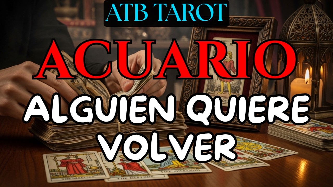 ACUARIO: ALGUIEN SE FUE — PERO NO NACISTE PARA ESTAR SOLO