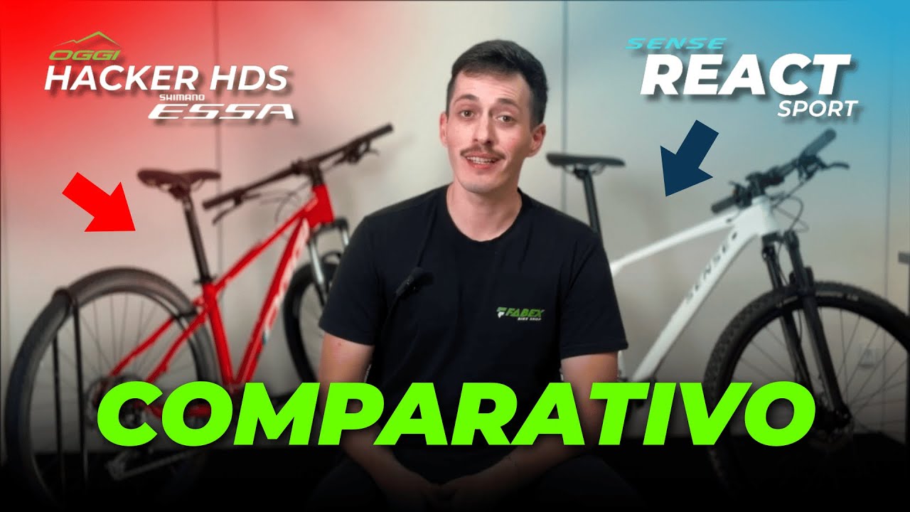 Oggi HDS ESSA vs Sense React Sport | Comparativo MTB 2025