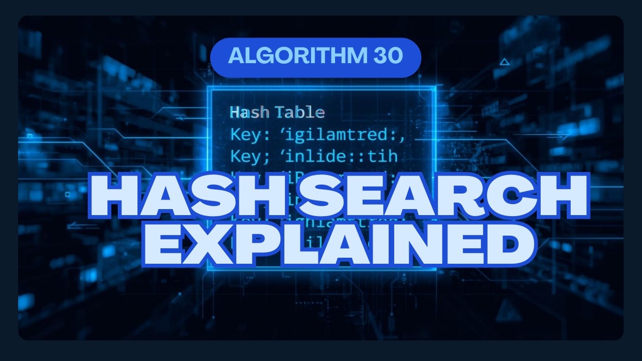 HASH SEARCH |  HASHING FOR BEGINNERS
