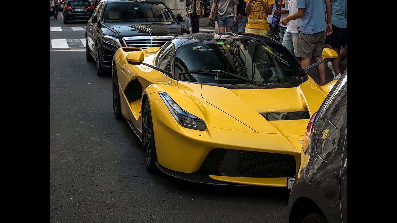 Best Supercar Compilation in Milan (Start Up & Sounds) [VOL 1] (2x LaFerrari, Bugatti Chiron & More)