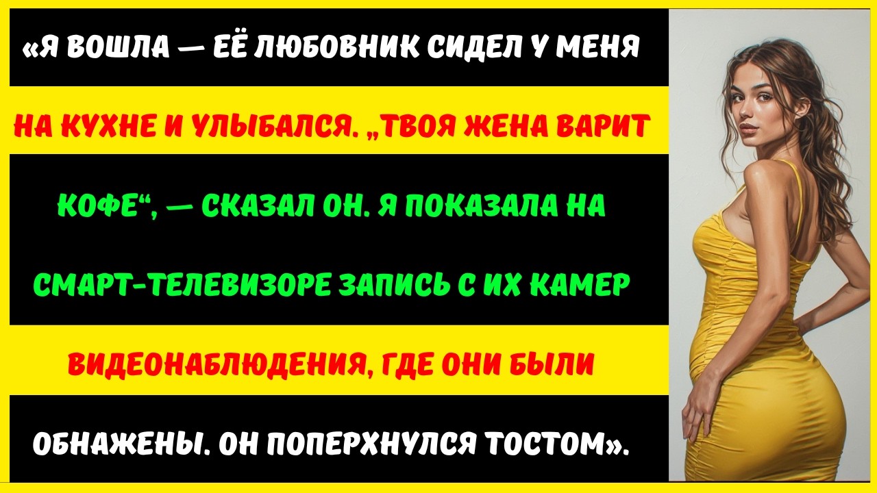 Я вернулся домой и обнаружил, что любовник моей неверной жены сидит на моей кухне и ждет меня.