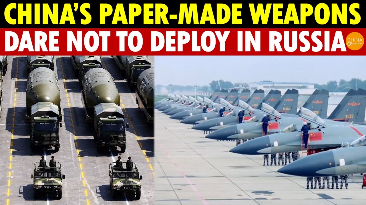 China&rsquo;s Weapons Are Paper-Made! Dare Not To Deploy in Russia, Will Blow Up Its Own Secrets