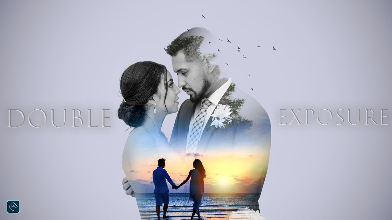 DOUBLE EXPOSURE EFFECT | SIMPLE STEPS IN PHOTOSHOP | PHOTOSHOP TUTORIALS