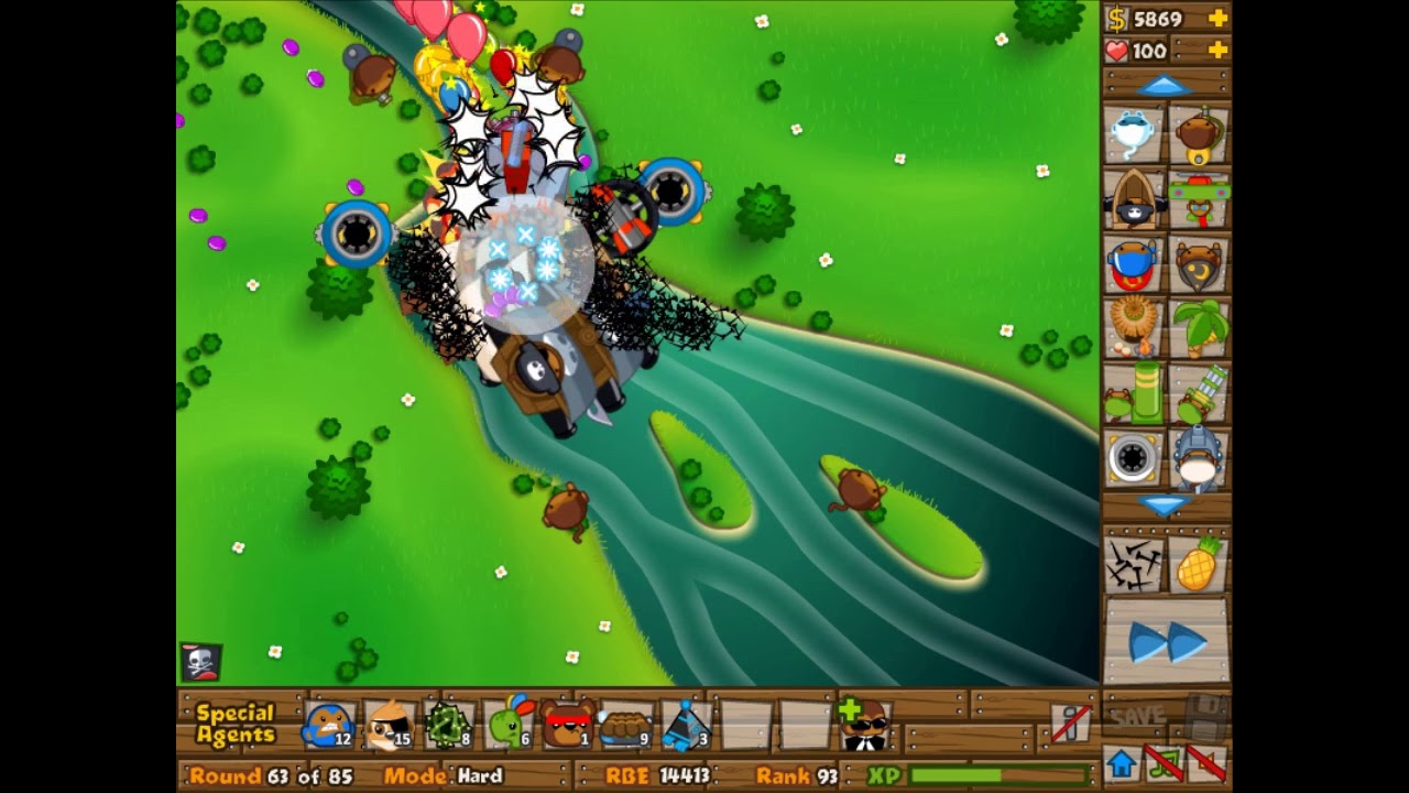 BTD5 Strategy Collection #14 : Cannon Ships (Downstream Hard NAPSFRILLS)