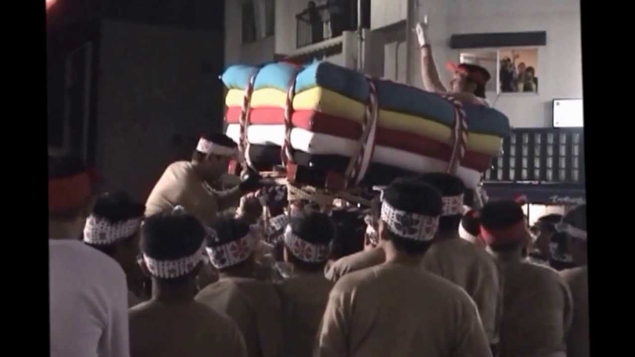【平成14年】日本三大喧嘩祭り　伊万里トンテントン　まつかわや前　安幕合戦①　@Eiji
