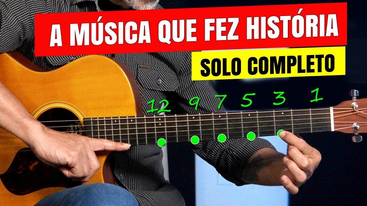Como Tocar Porque Ele Vive no Violão – Só 1 Corda! Prof. Sidimar Antunes