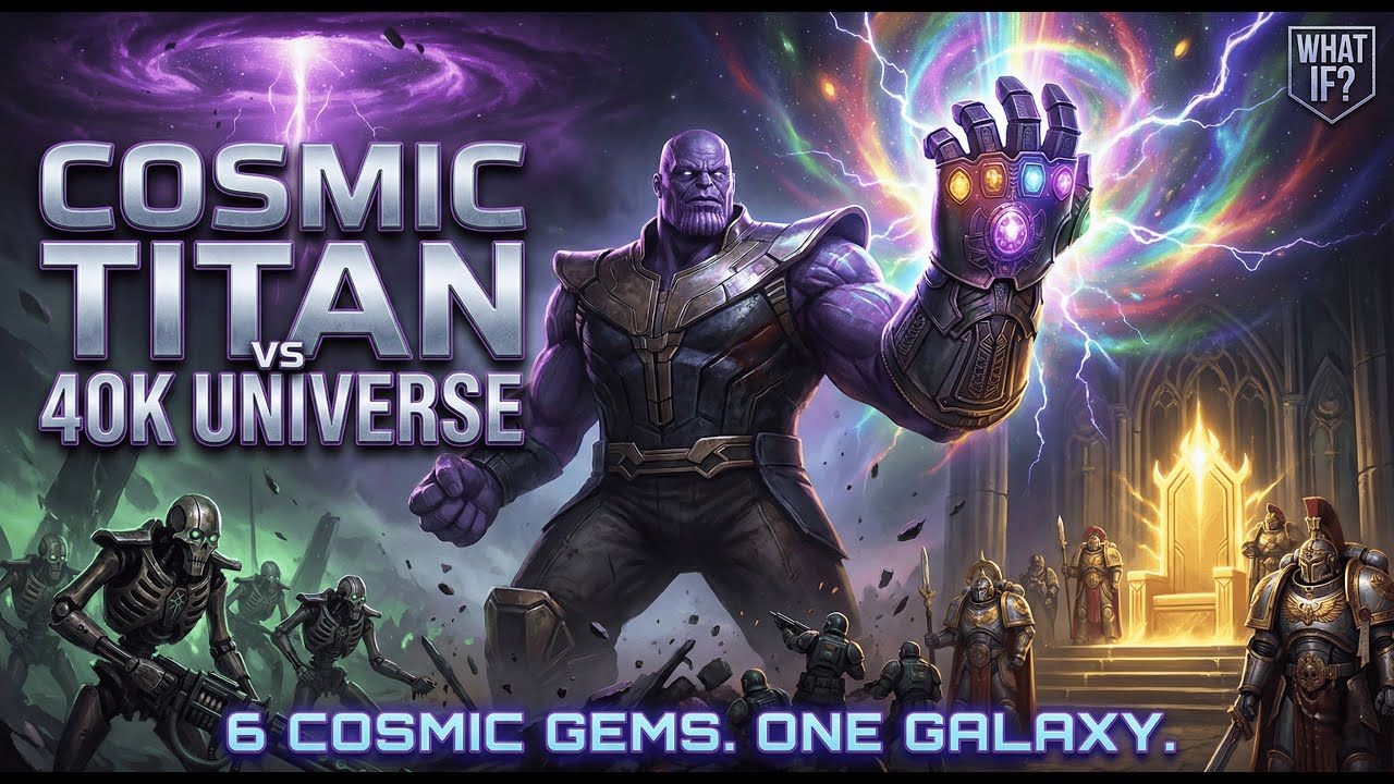 THE MAD TITAN IN THE GRIMDARK: What If Thanos Invaded Warhammer 40K?