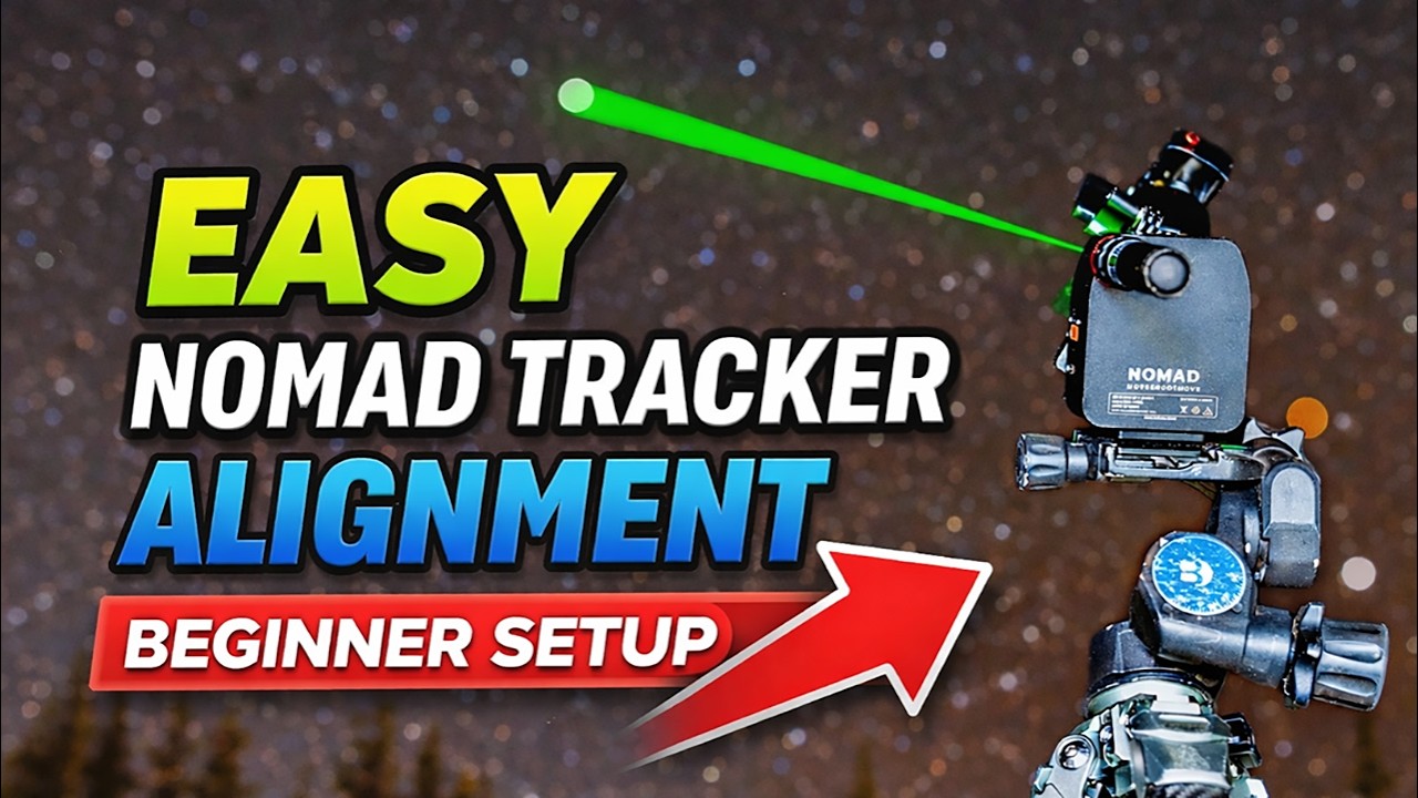 Выравнивание Nomad Tracker проще, чем вы думаете.