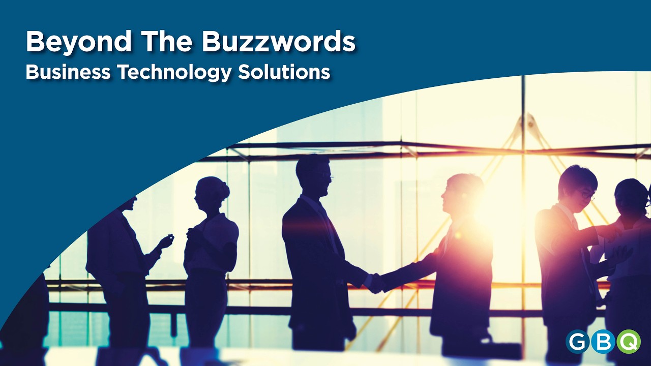 Beyond The Buzzwords