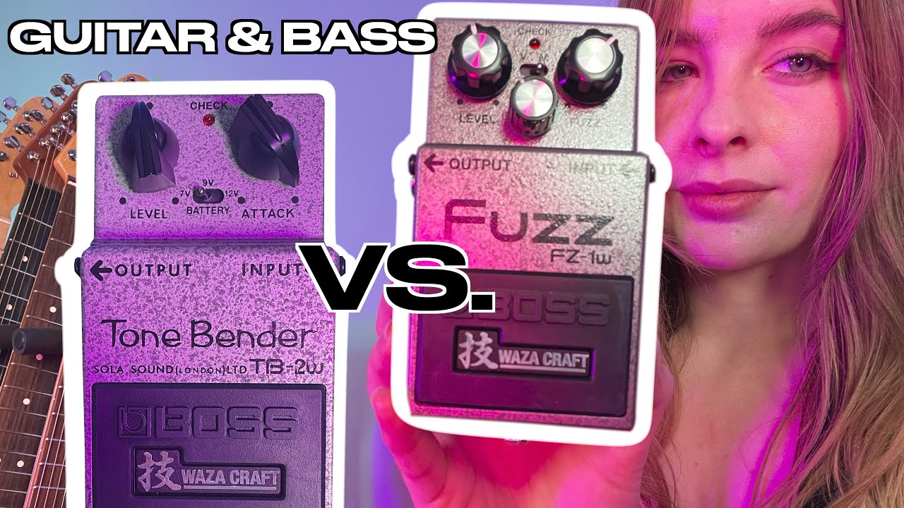 Boss FZ-1W Vs. Boss TB-2W | Guitar & BASS Fuzz Pedal Comparison