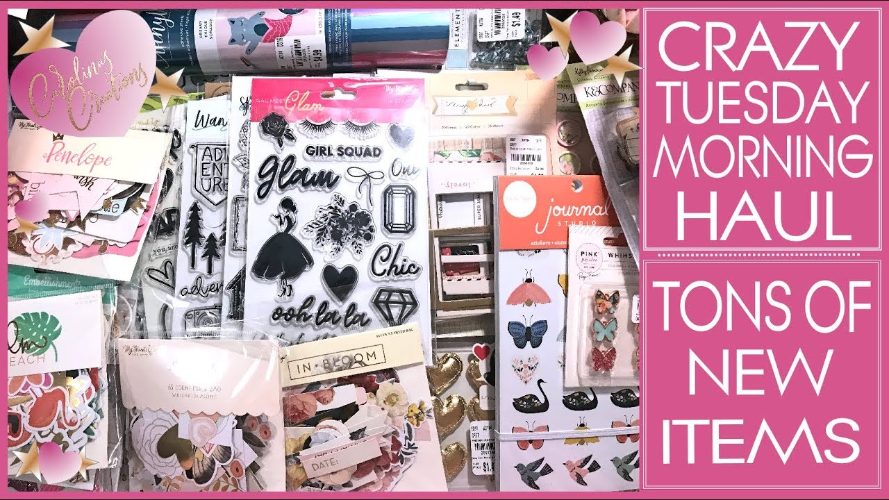 Crazy Tuesday Morning Haul! New Items! - Collab Giveaway Winners