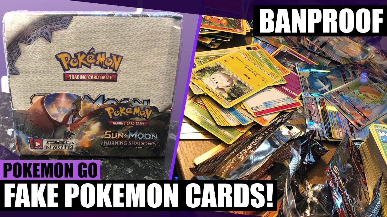 Opening FAKE Pokemon Cards: 