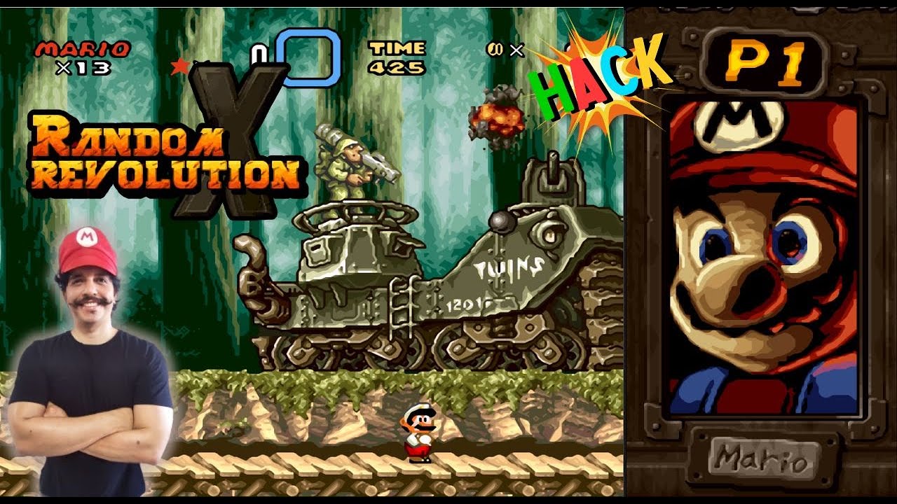 Super Mario World Random Revolution X - SMW CENTRAL HACK ROM #corumbaplay #supermarioworld
