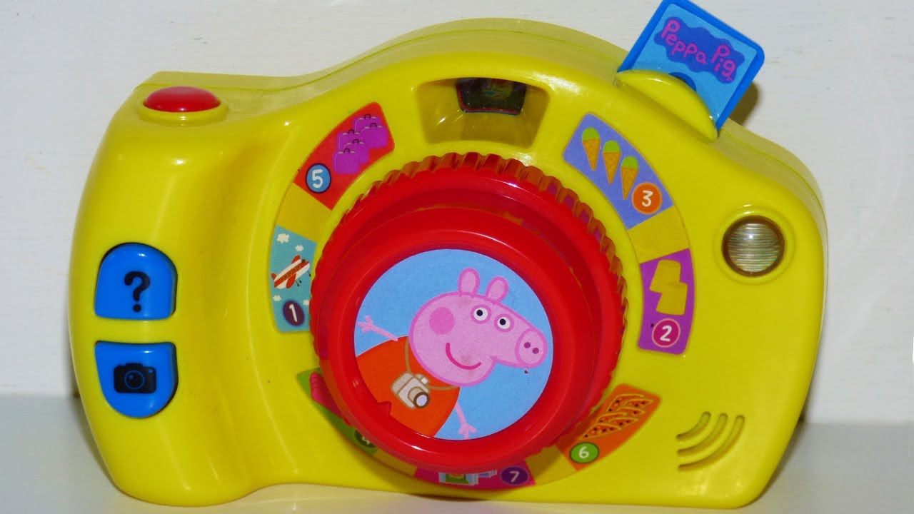 Peppa's Click and Learn Camera toy Inspiration Works