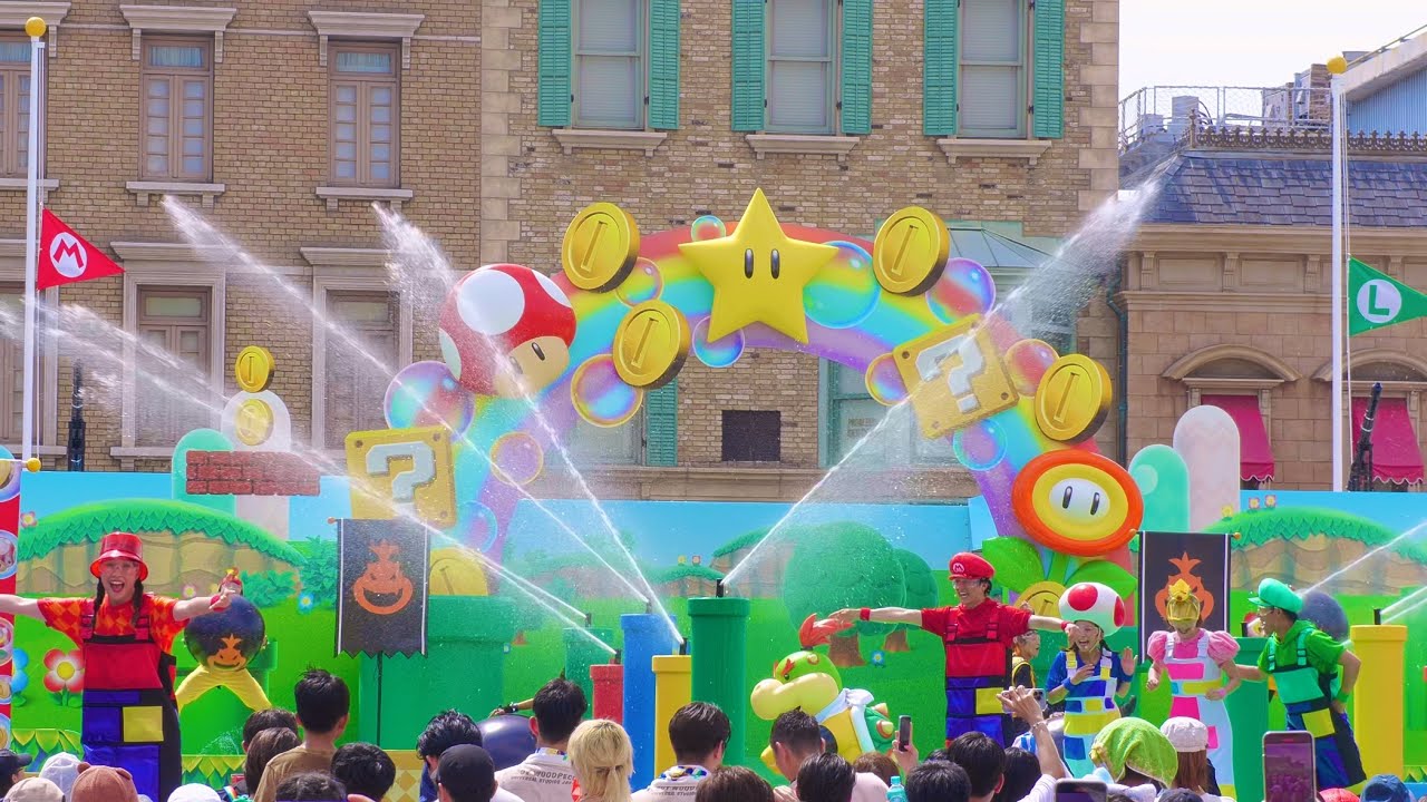 【4K】USJスーパーマリオ・パワーアップ・サマー2023 Super Mario Power-Up Summer