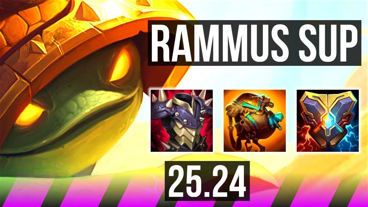 RAMMUS & Caitlyn vs NAUTILUS & Miss Fortune (SUP) | EUW Diamond | 25.24