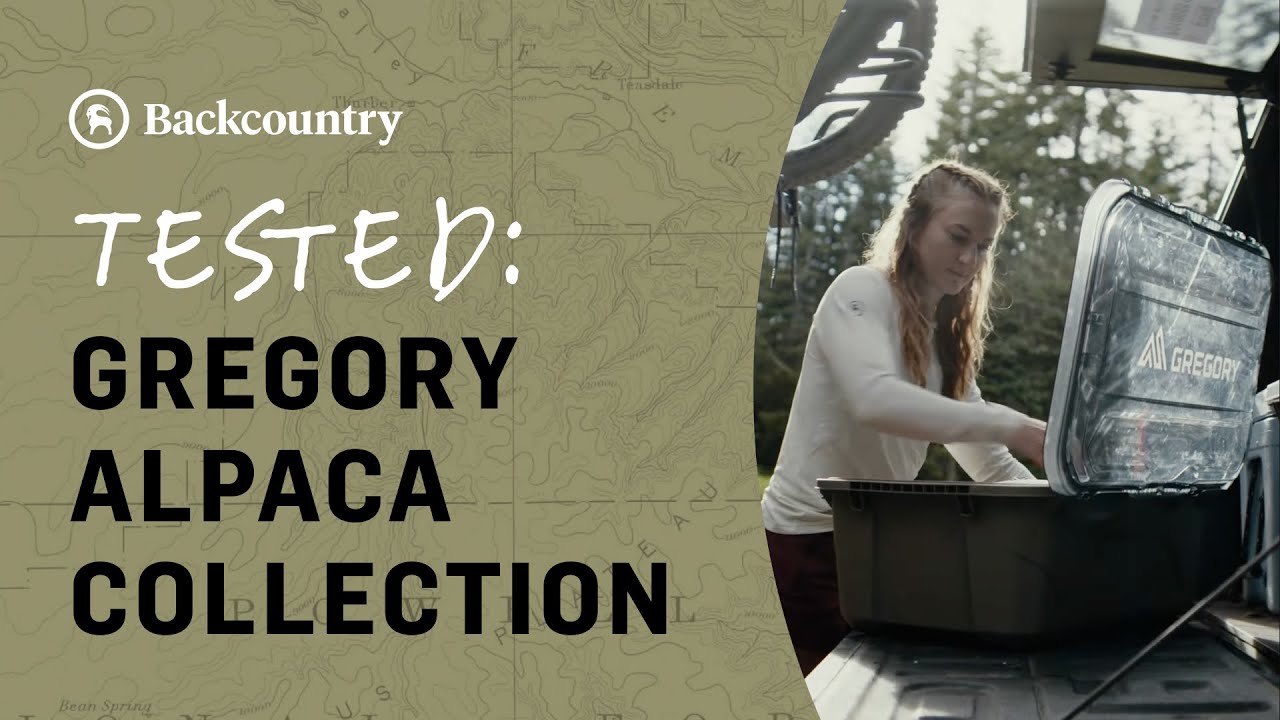 Gregory Alpaca Gear Storage Collection | Gearhead® Field Test