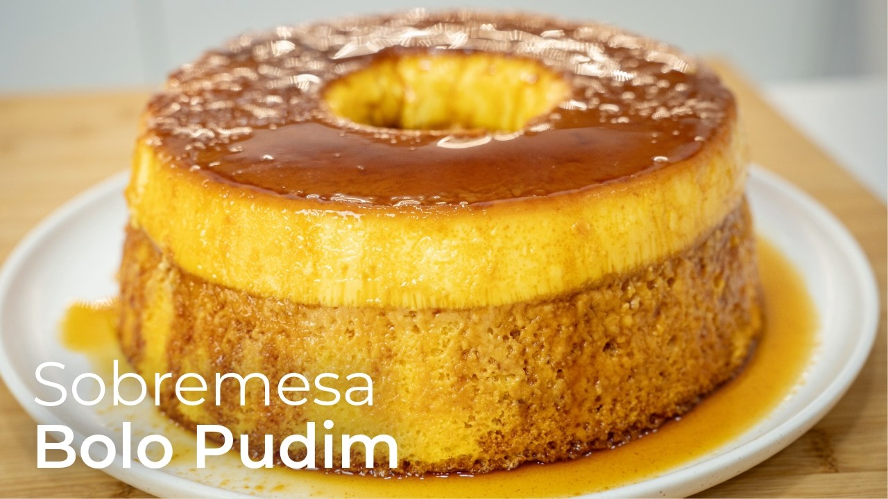 BOLO PUDIM de Leite Condensado e Coco | Receita Muito Fácil e Deliciosa! 😋🍰