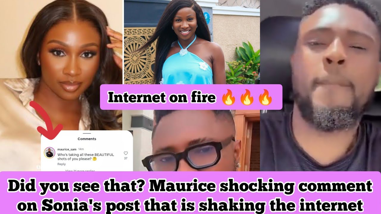 Did you see that?Maurice Sam shocking comment on Sonia's post that sparks mixed reaction on internet