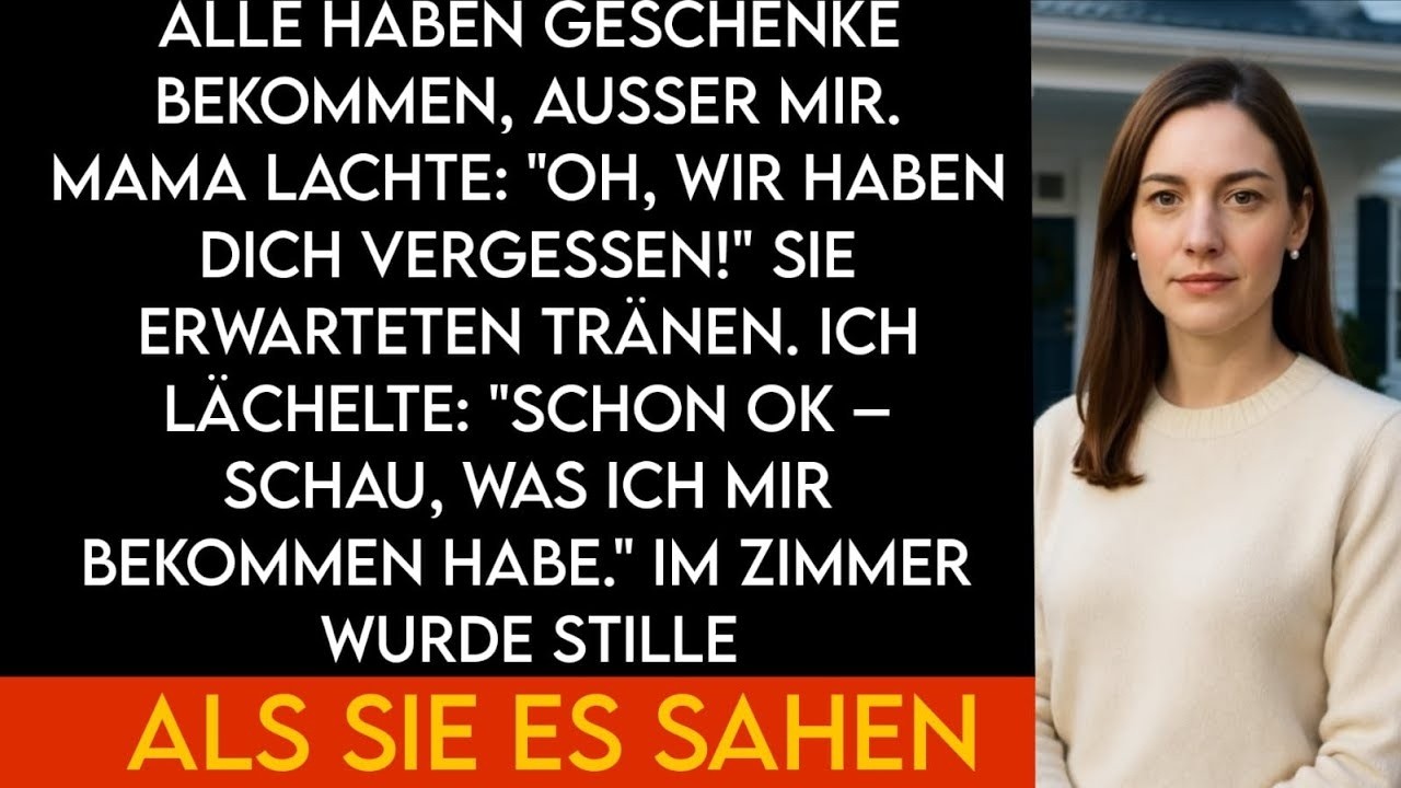 Weihnachten ohne Geschenk für mich – doch dann enthüllte ich mein Imperium!