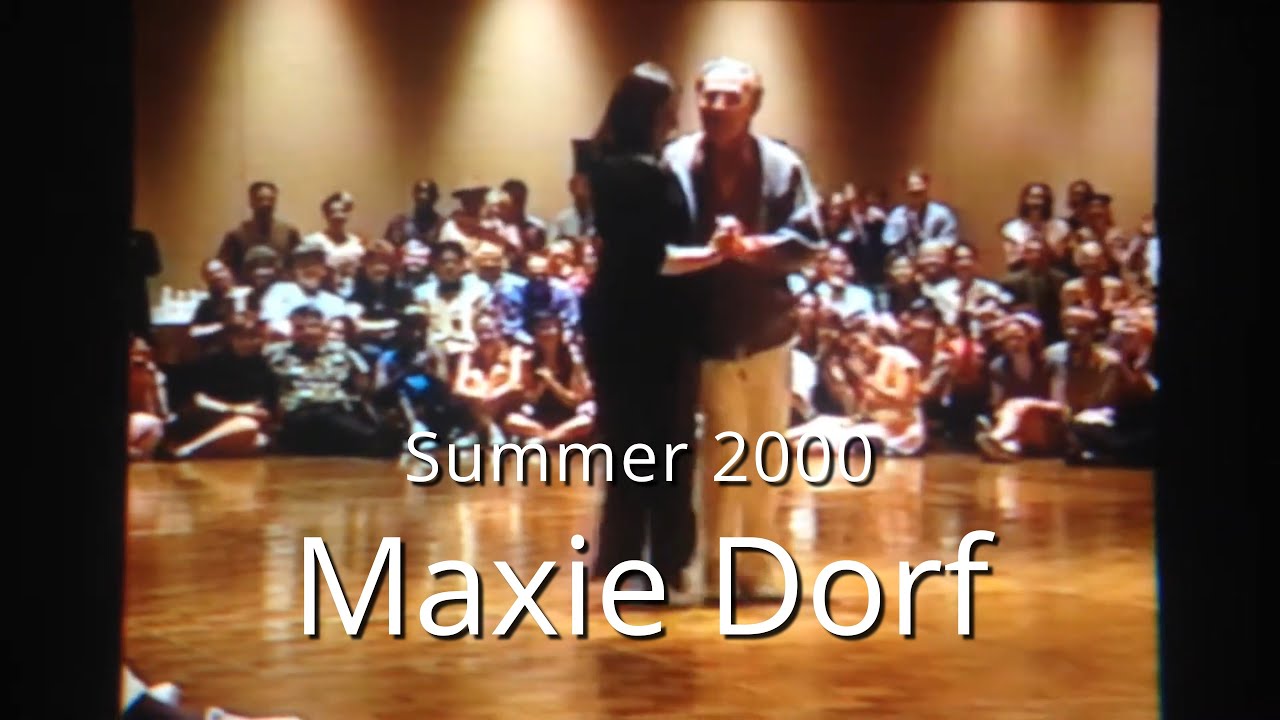 Maxie Dorf Dances Balboa with Sylvia Sykes - Summer 2000